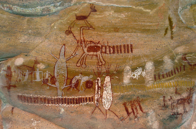 Sítios arqueológicos - Serra da capivara