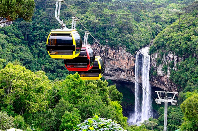 Parque do Caracol, em Canela